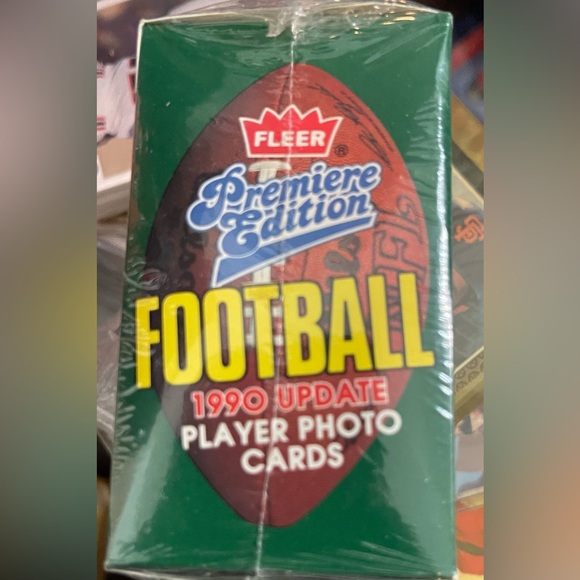 New Fleer Premiere Edition 1990 Update Football Cards Factory Sealed Set - Picture 9 of 9